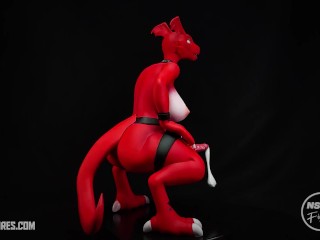 Guilmon Futa resine figure