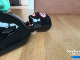 Love Bag - breath play with Natallie / onlyfans video