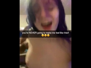 Cute Cucking 19 Year Old Slut Orgasms From Bull While Showing Her Boyfriend