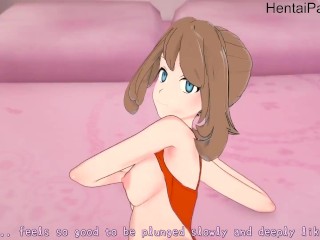 Slow Sex with May Pokemon Hentai uncensored