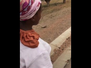 Fucks Fake Border Patrol To Avoid Immigration