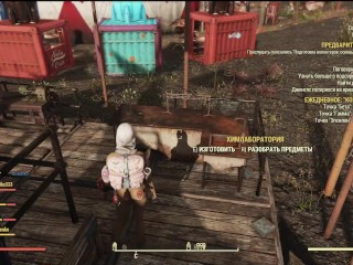 FALLOUT 76_SEXY Fallout 76 BIG SEXY ASS GIRL Fallout 76