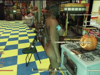 FALLOUT 76_SEXY Fallout 76 BIG SEXY ASS GIRL Fallout 76