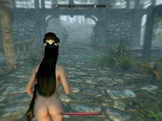 Skyrim Special Edition Nude Game Play [Part 01] | ZaZ Animation Pack