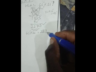 Banged my maths teacher (leaked trick)