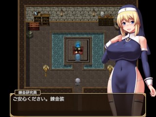 【#01 聖痕のアリア(体験版)実況】金髪爆乳修道女がイラマチオ口内射精されたり素股射精されたり・・(アニメーション同人エロゲー・抜きゲー ) Hentai game