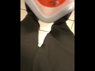 Calgary, Alberta Airport Pissing Compilation