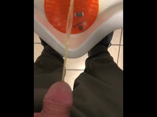 Calgary, Alberta Airport Pissing Compilation