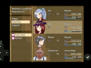 H game RPG ( Dropout Witch Iris )Part8