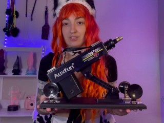 Neko Maid Does AuxFun Fuck Machine Review