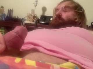 ABDL Adult Baby Plays with Lovense Ridge Toy In Tie Dye Diaper LittleForBig Golden Shower POV HD