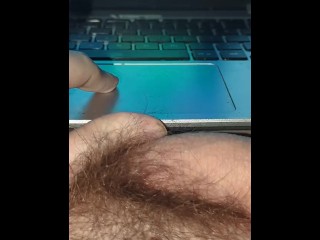 Masturbating watching myself on one of my videos