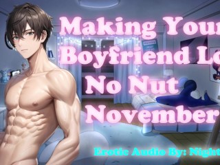 Making Your Boyfriend Lose NNN [ASMR] [AUDIO]