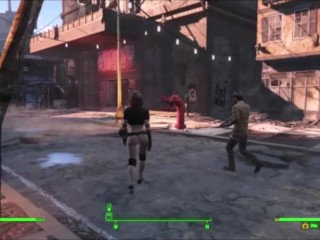 Redhead Orgasm Queen Double Fucked In Bar | Fallout 4 Sex Animation Mods