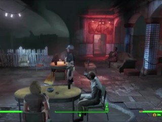 Redhead Orgasm Queen Double Fucked In Bar | Fallout 4 Sex Animation Mods