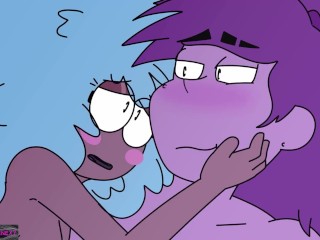 Horny Girl fucks a Teen Guy - Cartoon Sexy Animated Porn