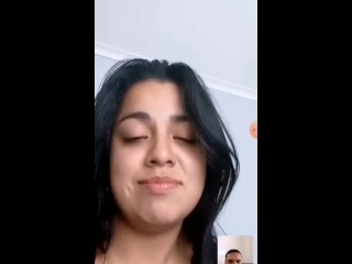 Una video llamada cachonda