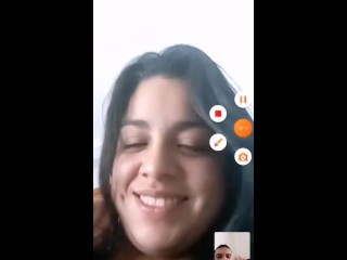 Una video llamada cachonda