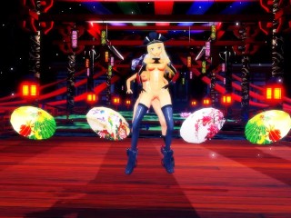 【4K / MMD R18】 Kantai Bismark and Kashima