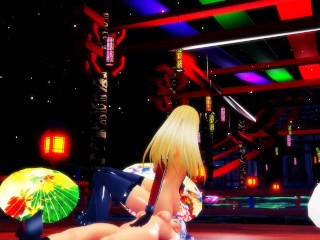 【4K / MMD R18】 Kantai Bismark and Kashima