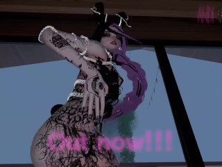 VR SLUT gives a lap dance then face fucks your cock LOTS OF WET SOUNDS