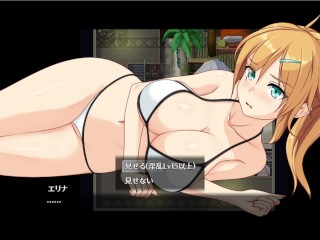 【#06 エリナと機魔の都(体験版)実況】爆乳女技師がモデル撮影でキスされ中出しセックスされてしまい・・(ファンタジー同人エロゲー)