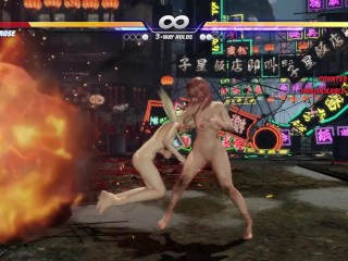 Dead Or Alive Nude Game Play [Part 05] | Marie Rose Vs Honoka