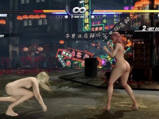 Dead Or Alive Nude Game Play [Part 05] | Marie Rose Vs Honoka