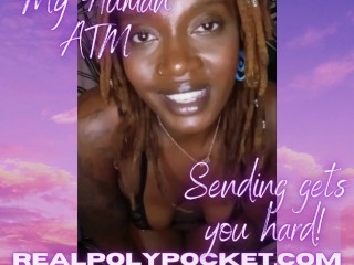 My Human ATM Ebony Findom Poly Pocket Trailer