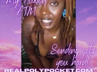 My Human ATM Ebony Findom Poly Pocket Trailer