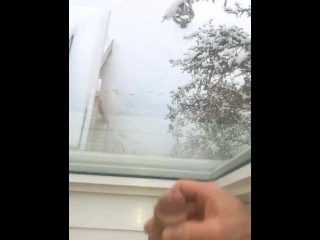 UViU Trailer Video Of Me Jerking Off In Front Of The Window & Cumming On It