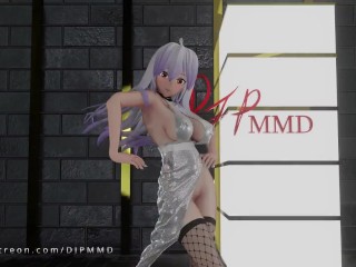 Haku Queencard MMD Blender Render 1838