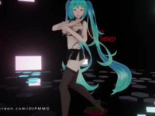 Miku Supershy 1870 MMD Blender Render