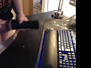 Using my Fleshlight and having a great orgasm