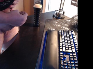 Using my Fleshlight and having a great orgasm