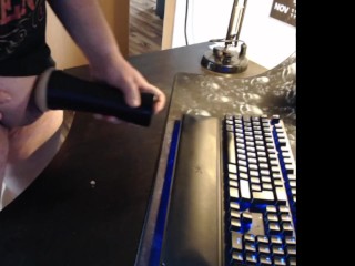 Using my Fleshlight and having a great orgasm