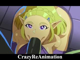 The Legend Of Zelda Porn Parody - Zelda & Ganon Fucking Animation (Hard Sex) (Hentai Uncensored)