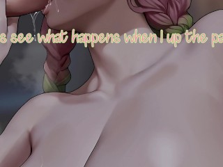 Mitsuri show's you why she's called the pillar of love (Anime JOI)