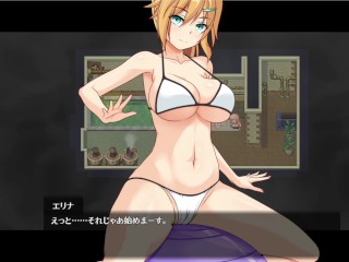 【#07 エリナと機魔の都(体験版)実況】爆乳女技師が二人の男に生中出しセックスされてしまい・・・(ファンタジーアニメーション同人エロゲー)