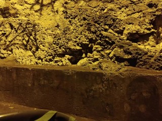 Drop down to your knees and worship my fucking anus so i can cum in your mouth!