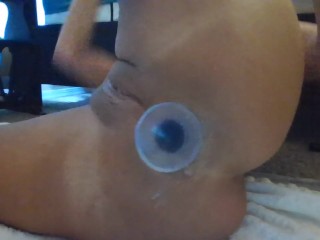 I have to keep my ass in shape in order to get a whole fist inside, watch my journey