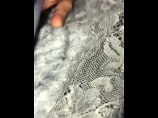 Snapchat Sexting Where I Found My Wifes Dirty Panties To Sniff, Taste, Cum On & Clean Up