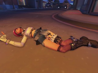 Kiriko & D.va LE SSERAFIM ragdoll ryona - Overwatch 2
