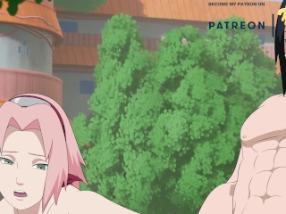 NARUTO X SAKURA DOGGYSTYLE FUCKED HENTAI