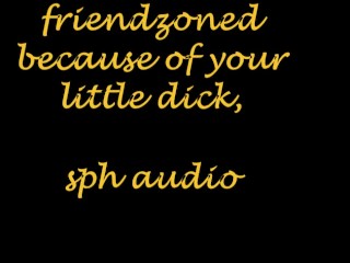 friend zoned because of your little dick, audio story