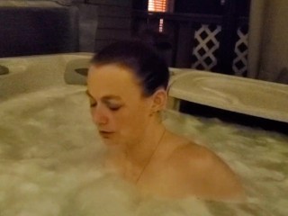 Milf Hot tub fun