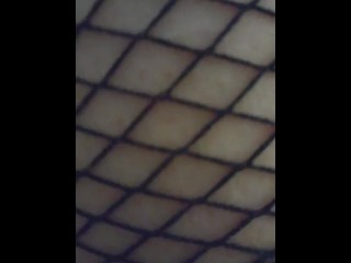 Seductive Soles Irresistible Feet and Legs in Sultry Fishnet Stay-Ups!