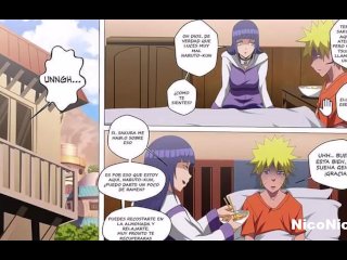 Hinata se come el rabo de naruto porque estaba muy cachonda - naruto