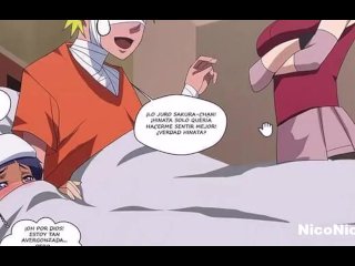 Hinata se come el rabo de naruto porque estaba muy cachonda - naruto