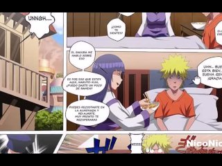 Hinata se come el rabo de naruto porque estaba muy cachonda - naruto